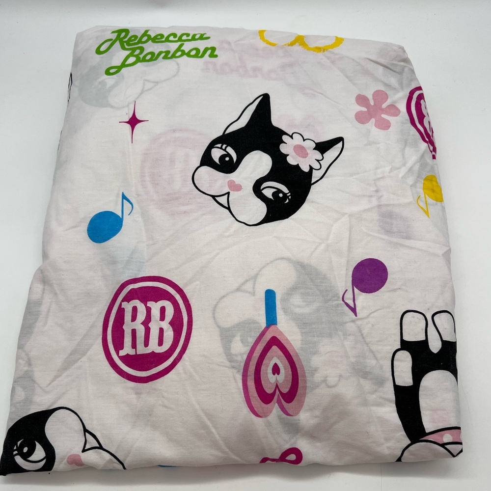 Rebecca Bonbon Tokyo French Bulldog FULL Size Fitted Sheet